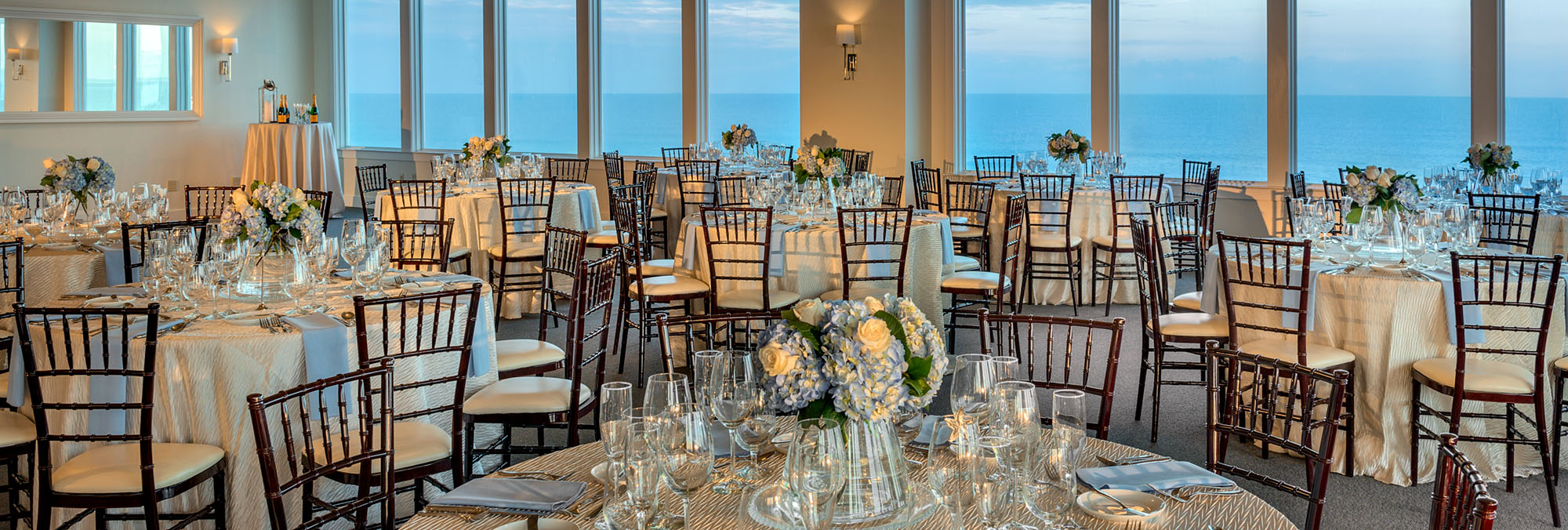 Atlantic Ballroom Panoramic of Room with Ocean Views